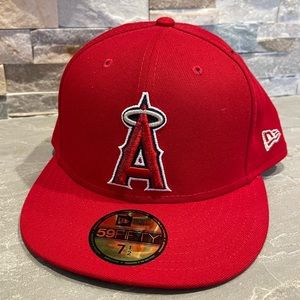 Mens new era angels hat